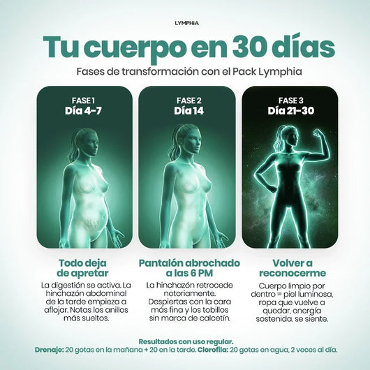 Gotas Lymphia® | Pack Reset (Linfático+Clorofila)