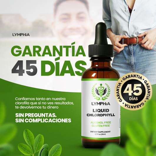 Gotas de Clorofila Lymphia® | Desintoxicación Natural