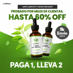 Clorofila Líquida Concentrada en Gotas | Suplemento Natural 50ml | Lymphia®