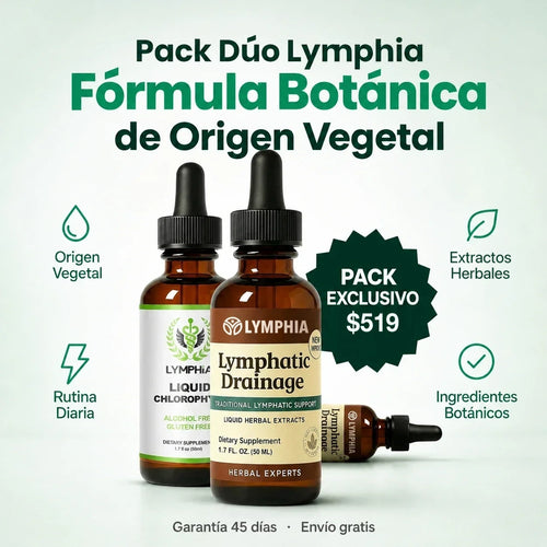 Gotas Lymphia® | Pack Herbal Bótanico