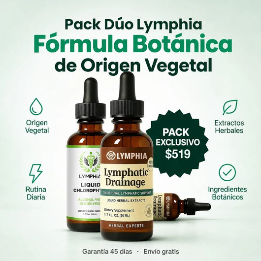 Gotas Lymphia® | Pack Herbal Bótanico