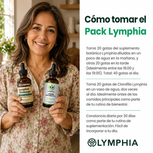 Gotas Lymphia® | Pack Herbal Bótanico
