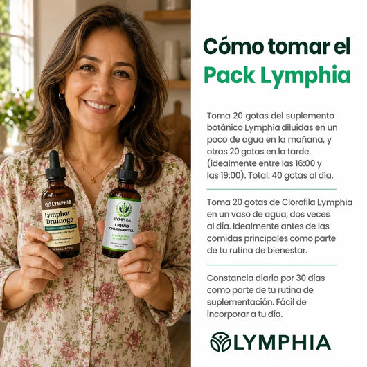 Gotas Lymphia® | Pack Herbal Bótanico