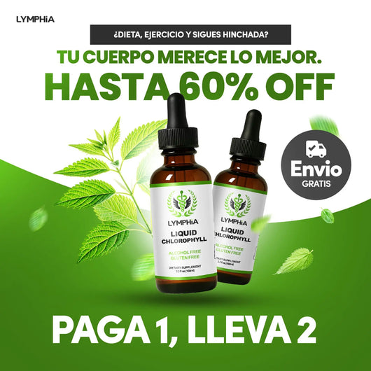 Gotas de Clorofila Lymphia® | Desintoxicación Natural